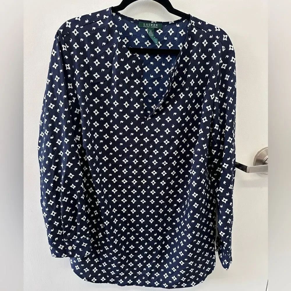 ⭐️Lauren By Ralph Lauren Long Sleeve Blouse